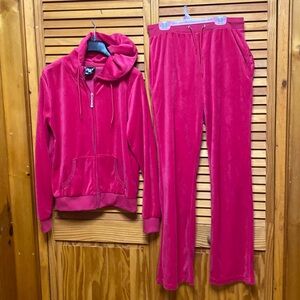 White Mark Very nice pants suit beautiful color jpink